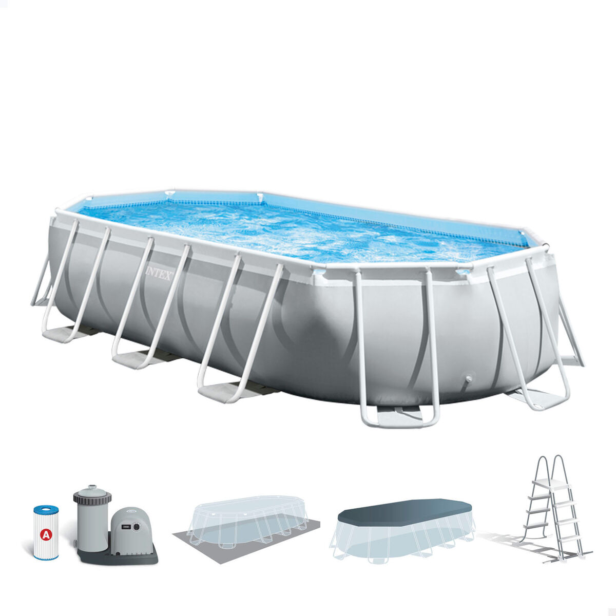 Baseins Noņemams Intex 26796 503 x 122 x 274 cm